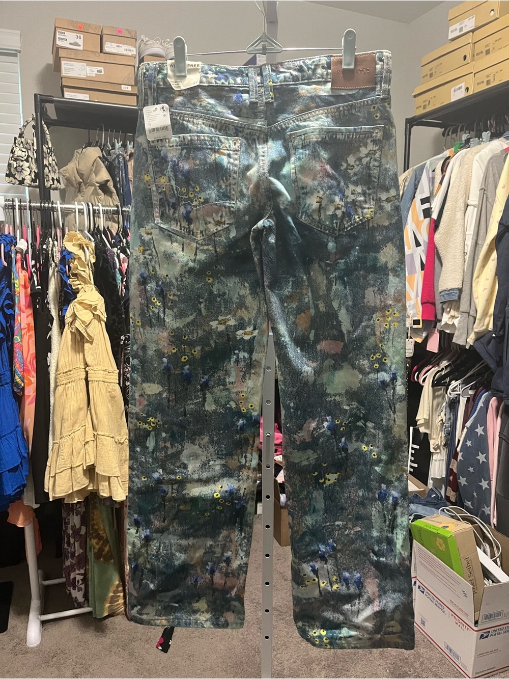 Free People Tennessee Low Rise Illusions jeans - Picture 4 of 5